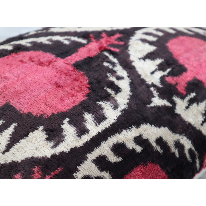 Lumbar Pillow Cover & Insert, Pink Argyle