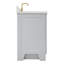 Meuble-lavabo simple en bois massif gris Freitas avec plateau en quartz blanc Carrara de 1,5 po, évier central rectangulaire-763243947-694790712-694790719