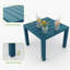 2 - Person Patio Dining Set Square Table-1185108162