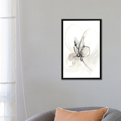«Neutral Floral Gesture VI» par June Erica Vess - reproduction d'art sur toile tendue