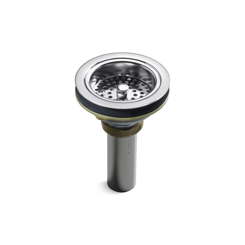 Foundations Sink Basket Strainer, Chrome
