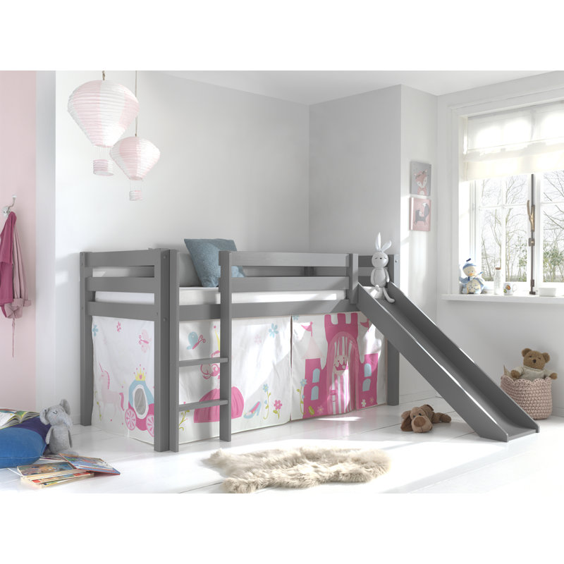 Pino 90 x 200 cm Mid Sleeper Loft Bed Bed by Vipack, Standard