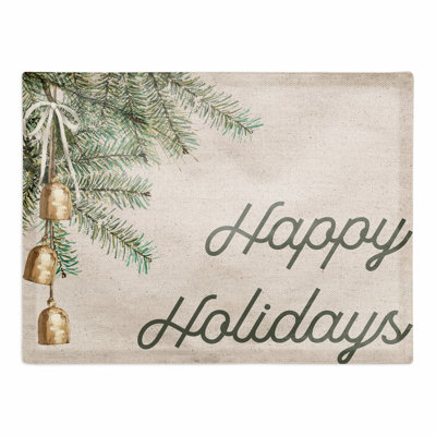 Diontaye Cotton No Pattern Rectangle Placemat