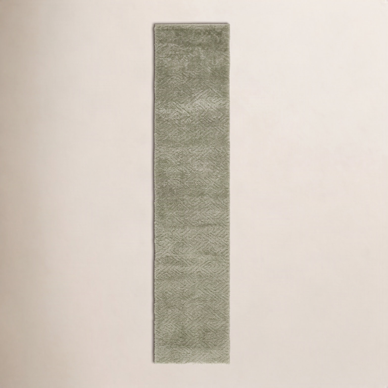 Ninette Shag Performance Geometric Rug, Runner 2' x 7'