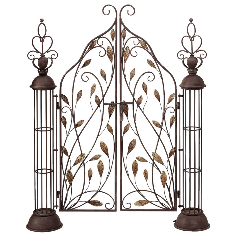 Barrière de jardin en métal princess’entrée