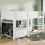 Clarion Scandinavian-Style Kid Bed With Pine Wood And Blackboard