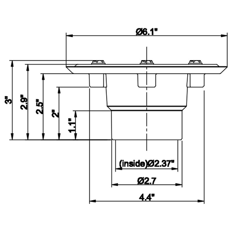 6.1'' W