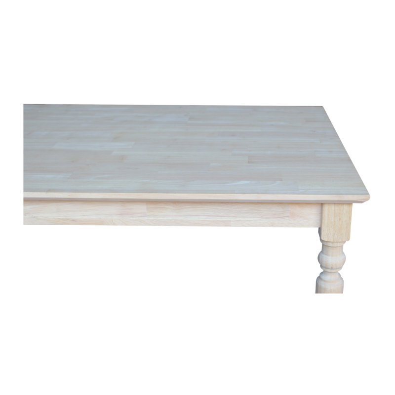 Delrita Solid Wood Dining Table, 36" H x 48" W x 30" D