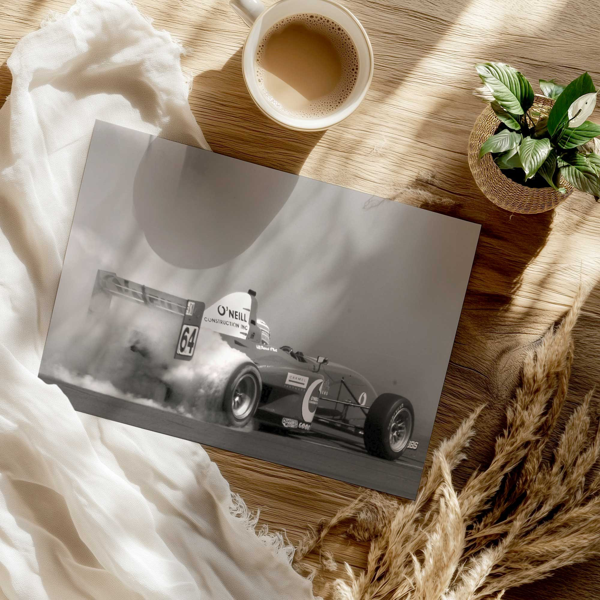 George Oliver Burnout Thunder Print on Archival Matte Paper | Wayfair