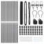 Vidaxl Fence With Posts PVC-Coated Steel-116797922-116797925
