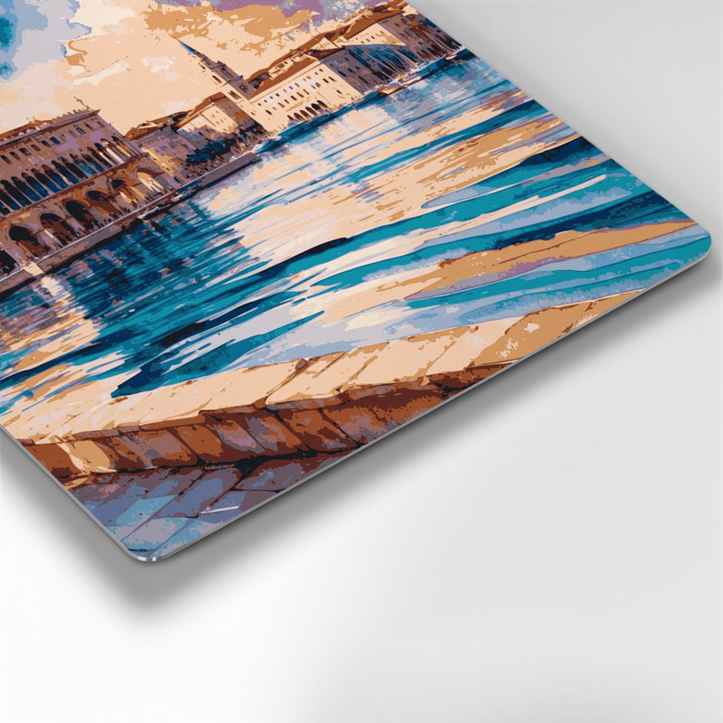 Cities Split Croatia Beige Metal Wall Art, 12" H x 12" W