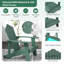 Chaise Adirondack en plastique Gumbert-87389171