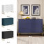 Commode d'appoint à 3 tiroirs (bleue)-79273911