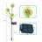 Silver Solar Powered Pathway Light