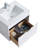 Kynlyn 24'' Single Bathroom Vanity with Ceramic Top-295798569