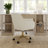 Martha Stewart Rayna Upholstered Swivel Home Office Chair with Flared Arms-125008712-125008713-125009774