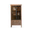 Buffet décoratif rétro en bois de noyer massif
