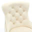 Tabourets de bar rotatifs modernes Tabourets de bar en velours Tabourets de bar touffetés à boutons Rivet Tabourets de bar pour îlot de cuisine, bistro, avec anneau de traction en métal Repose-pieds robuste Grand bar pour la maison