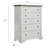 King Panel Bed 2 Nightstands Drawer Dresser With Mirror And Drawer Chest-126295126-126295128