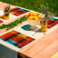 Napperon abstrait en polyester