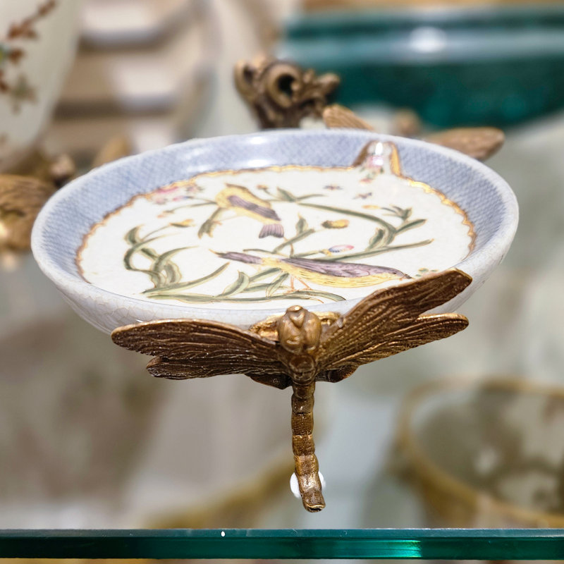 Hand Painted Decorative Dish