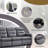 Shugar 87‘’ W 3-Seat Pillow Top Arm Gray Faux Leather Recliner Sofa With Storage-1326168934