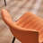 Heitger Leather Upholstered Side Chairs Modern Dining Chairs with Metal Legs, Dining Room Chair-1869799284