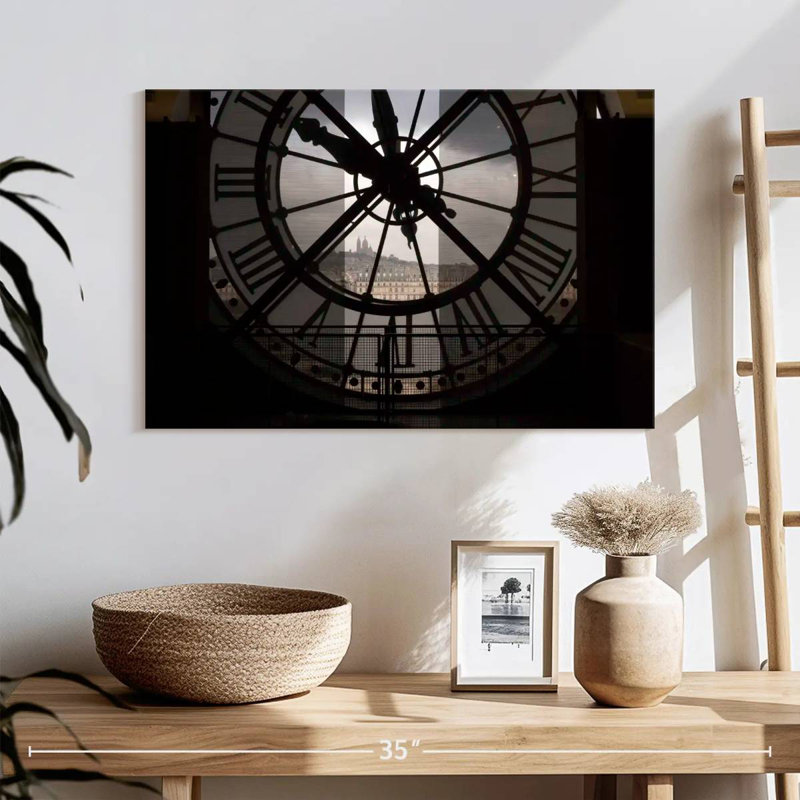 Kerner Clock Tower City View, 16" H x 24" W
