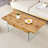 Multifunctional Lift Top Coffee Table Grain Sticker, Essential For Modern Homes.Tempered Glass Legs,Lift Top Feature.Perfectly Fitting Into Living Rooms And Office.-645415816