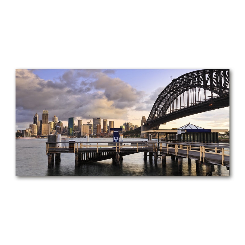 Bridge In Sydney - Wrapped Canvas Print
