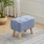Lytle 40cm Wide Tufted Rectangle Solid Colour Ottoman-1420307423
