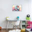 Giclée encadrée de licorne magique avec fleurs, design by Creative Studio-1744029386-1744029385