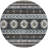 Premium Machine Washable Dream Shag ADS178 Aztec Rug-1085356006-1085356007