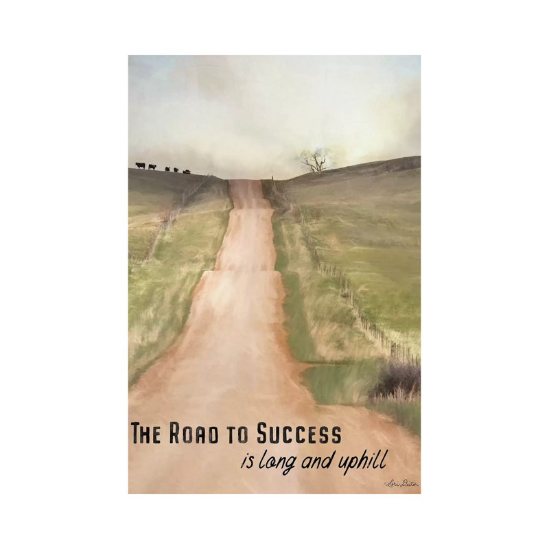 Road To Success by Lori Deiter - Wrapped Canvas Print, 101.6 cm H x 66.04 cm W x 1.91 cm D