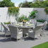 Algird 7 Piece Outdoor Dining Set With Cushions