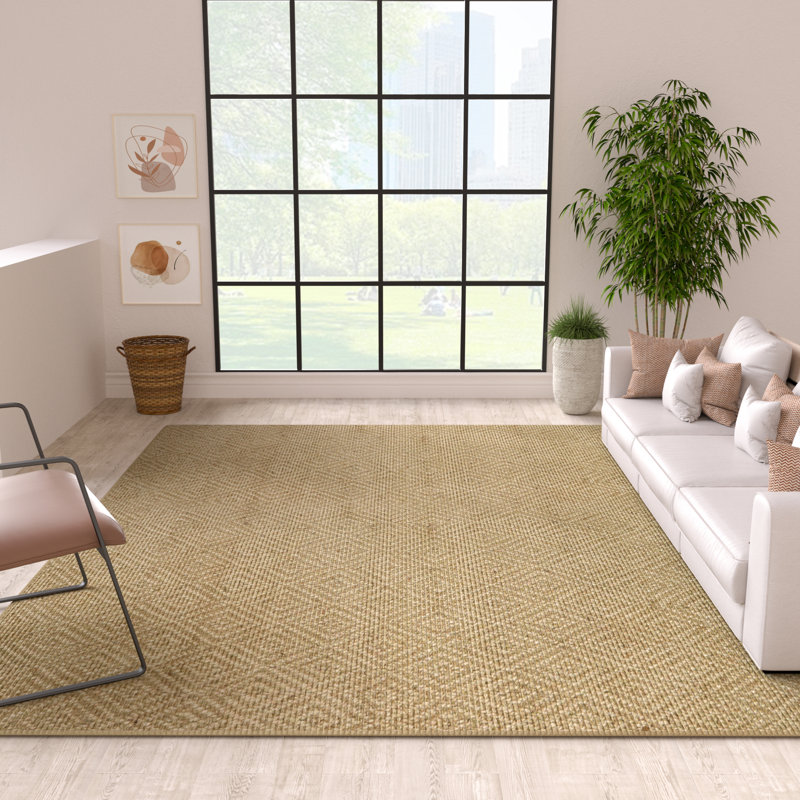 Tapis en jute Kayleigh , Rectangle 7 pi x 9 pi