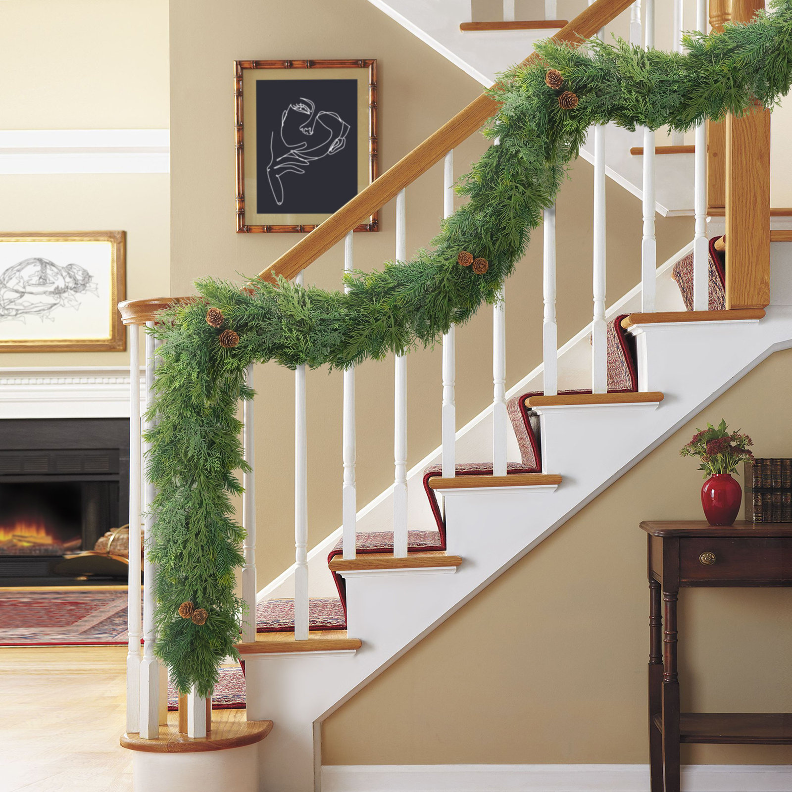 108" PE Christmas Garland