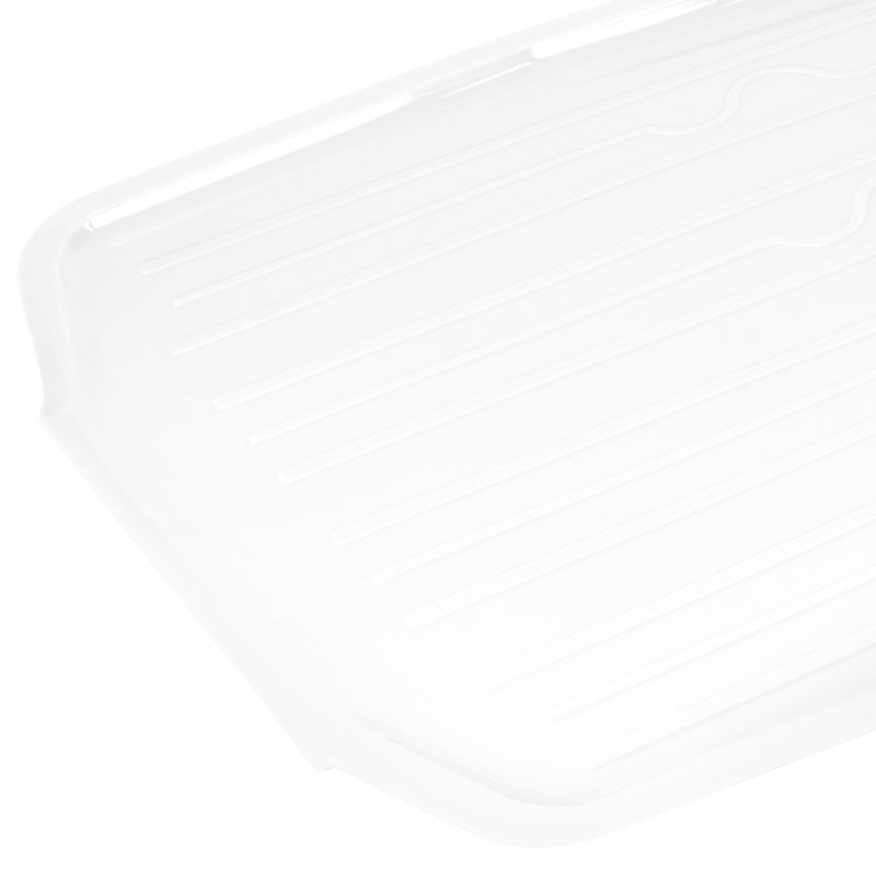 Plateau de drainage de comptoir, Blanc