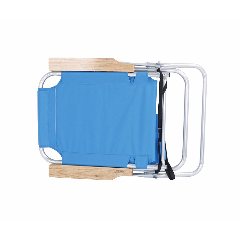 Chaise de plage Deluxe XL haute 17 po pour adultes, robuste, structure en aluminium, grande taille, capacité de 300 lb