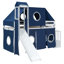 Lit mezzanine avec tente et tour-110899588-110899589