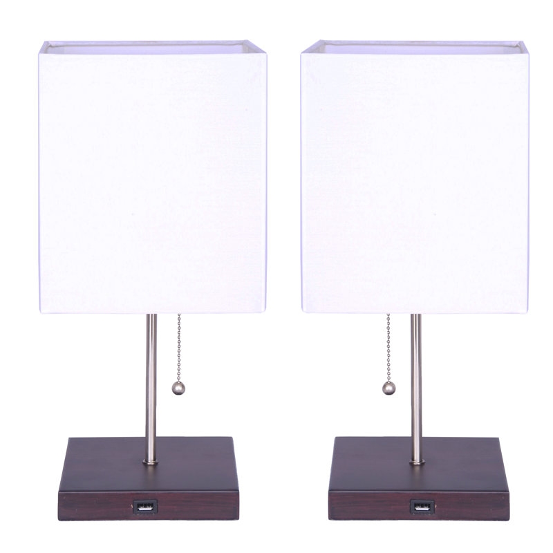 Siloam Metal USB Table Lamp