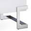 Table basse contemporaine et blanche avec plateau relevable-959376420