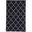 Tapis bleu marine Oharare