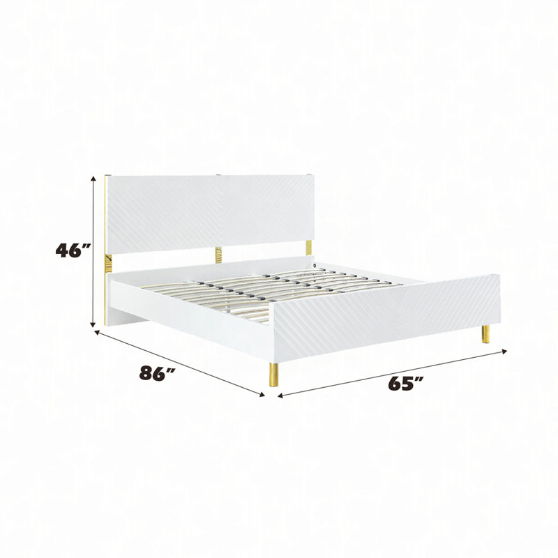 Lit Gaines, Blanc brillant, Grand