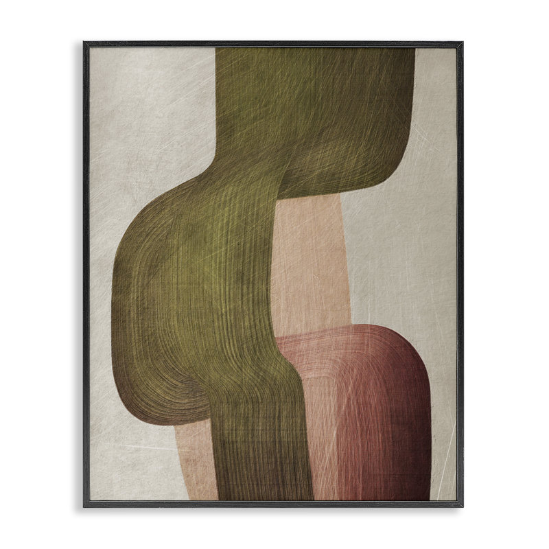 Abat-jour en métal brossé, estampe numérique, conception par 1x, H 14 po x l 11 po, Giclée encadrée noir minuit