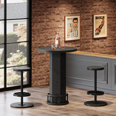 Ensemble de petite table de salle à manger 23,3 po avec 2 chaises