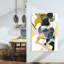 Abstract Collage Figure Abstract Colorful Contemporary Butterfly Wall Art Print 1 Piece Wrapped Canvas Wall Art-616490322