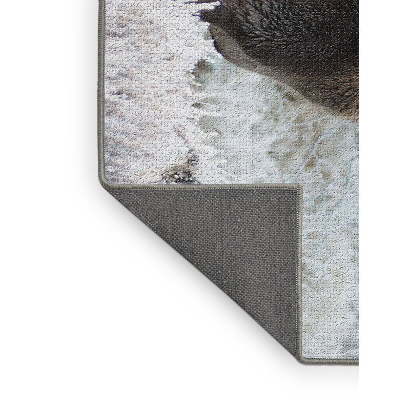 Tapis de la zone brune cerf, Rectangle 2 pi x 4 pi