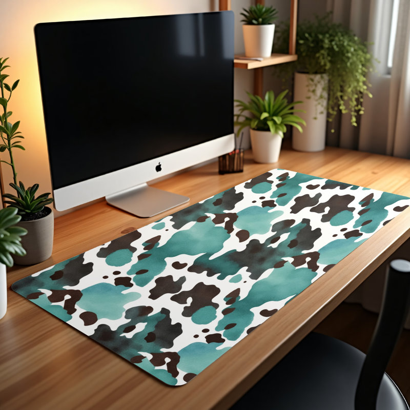 Polyester Desk Pad, 14.4x12.1