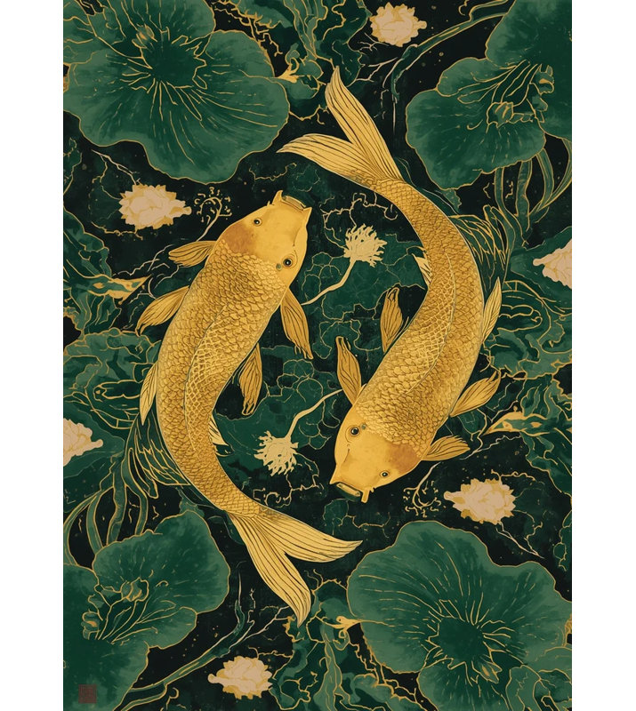 Verdant Koi Flow